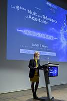La 6 ème Nuit des Réseaux d'Aquitaine - Palais des Congrès de Bordeaux, le lundi 7 mars 2016