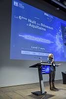 La 6 ème Nuit des Réseaux d'Aquitaine - Palais des Congrès de Bordeaux, le lundi 7 mars 2016