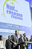 La 6 ème Nuit des Réseaux d'Aquitaine - Palais des Congrès de Bordeaux, le lundi 7 mars 2016